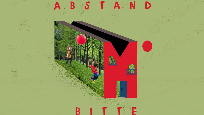 Abstand bitte