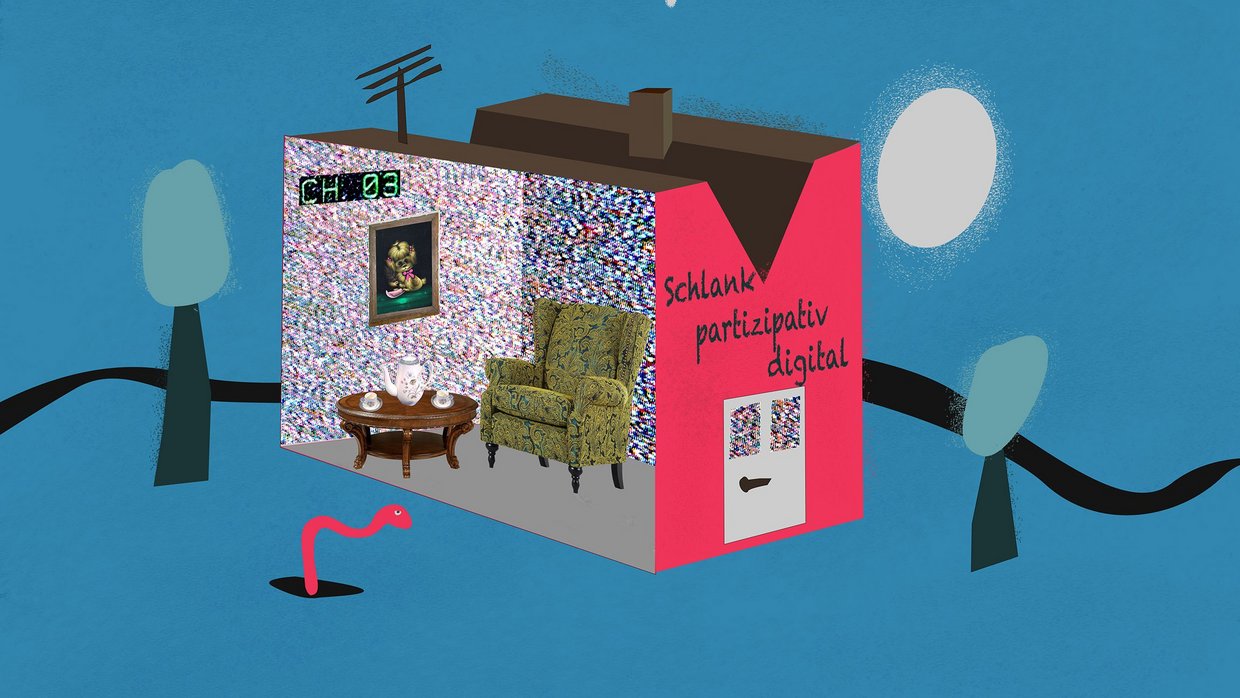 Theater Morgenstern gezeichnet