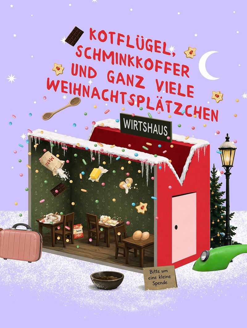 Kotflüger, Schminkkoffer und ganz viele Weihnachtsplätzchen