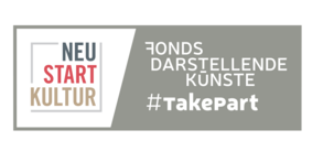Neustart Kultur Logo mit Zusatz Take Part